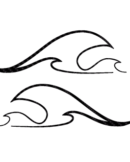 Custom Side Pinstripe Pair